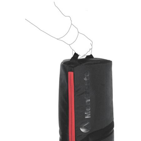 Manfrotto MB MBAG120PN - piankowy futerał/pokrowiec/torba na statyw, 120cm - przykład użycia